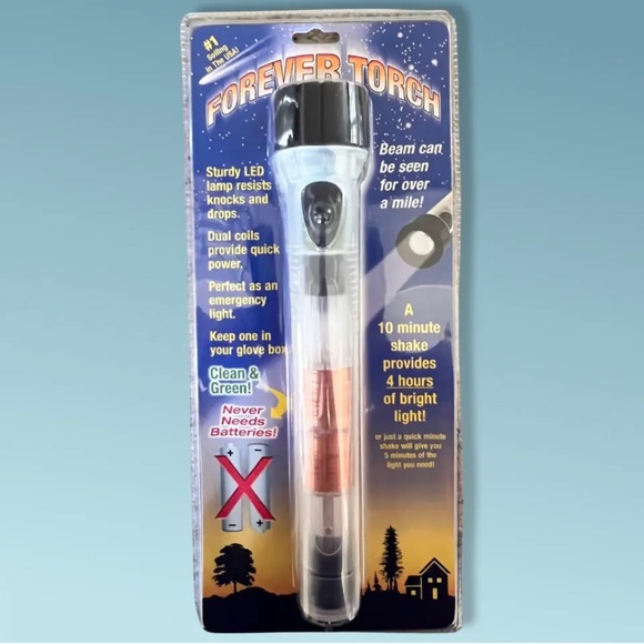 “Forever Torch” Flashlight - Just Shake No Batteries - Picture 1 of 2
